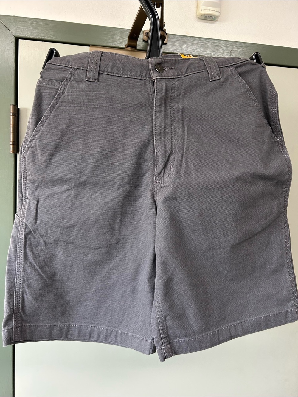 Carhartt Men's Slate Gray Work Shorts